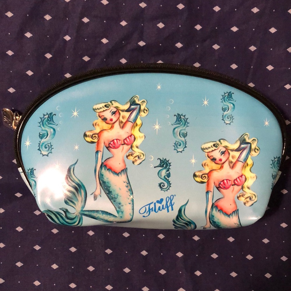 Fluff Mermaid Makeup Bag